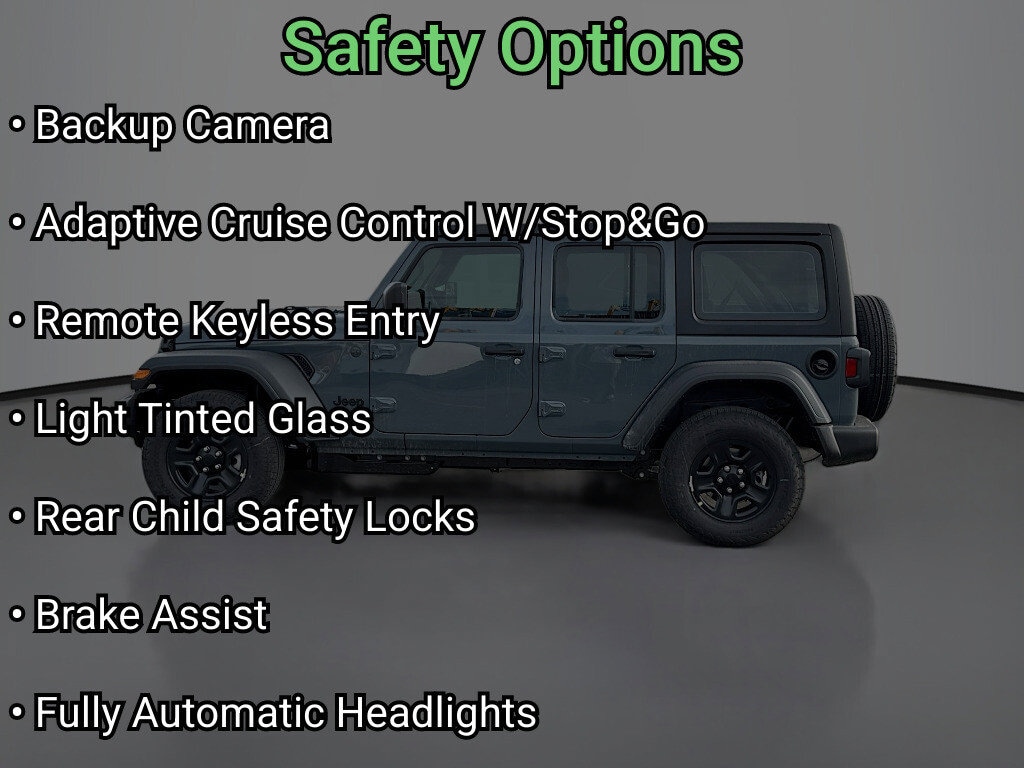 New 2026 Jeep Wrangler Sport Sport Utility