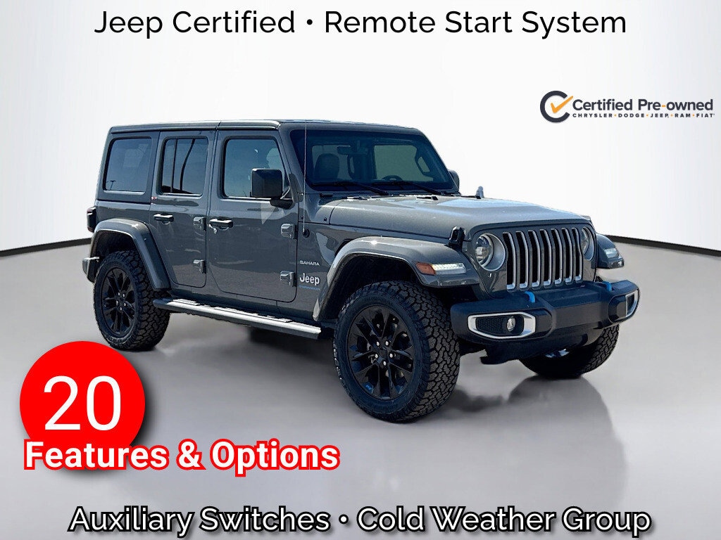 Used 2023 Jeep Wrangler 4xe Sahara Convertible