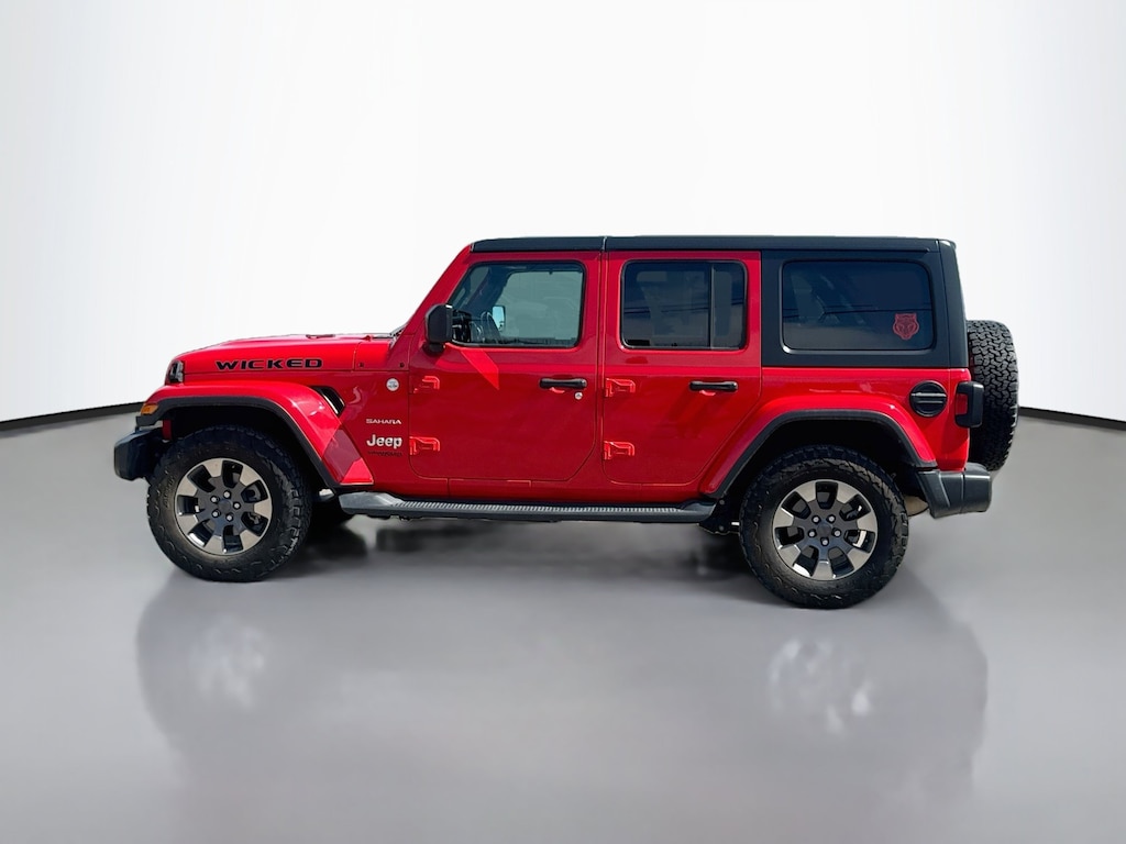 Used 2018 Jeep Wrangler Unlimited Sahara 4x4 Convertible