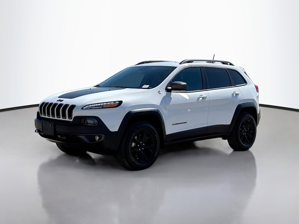 Used 2017 Jeep Cherokee Trailhawk 4x4 Sport Utility