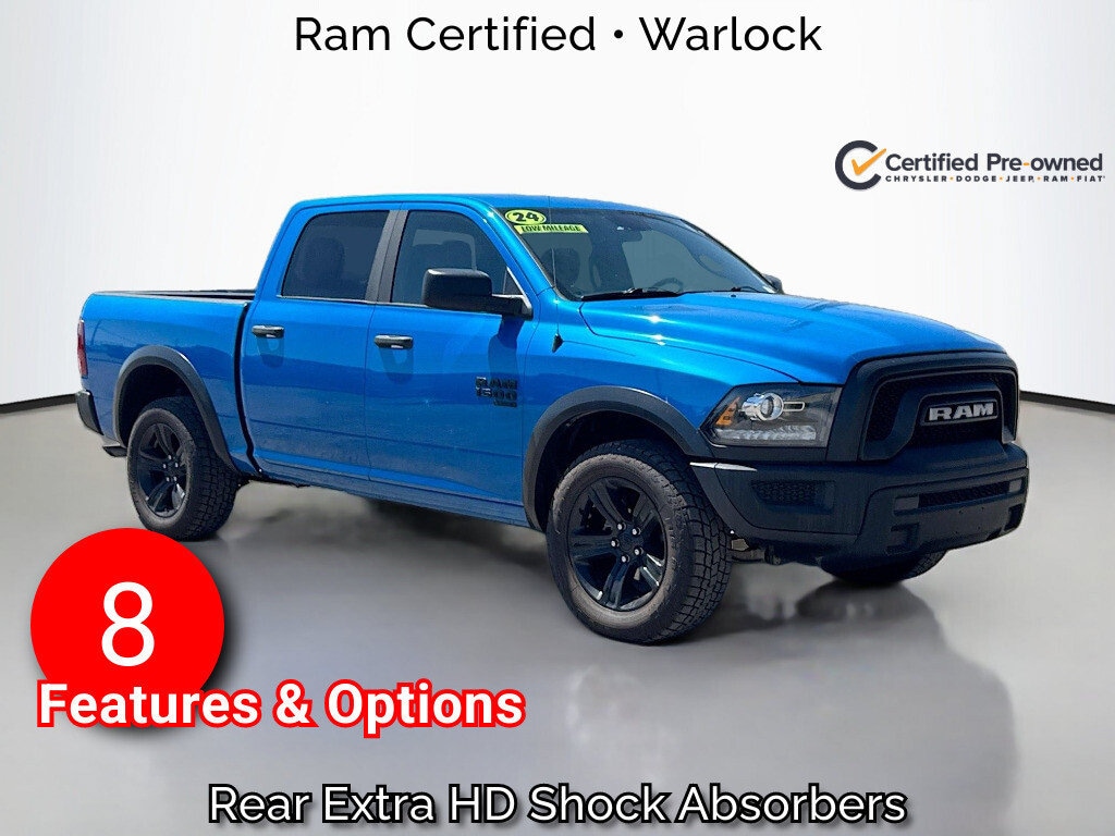 Certified 2024 Ram 1500 Classic SLT Crew Cab Pickup