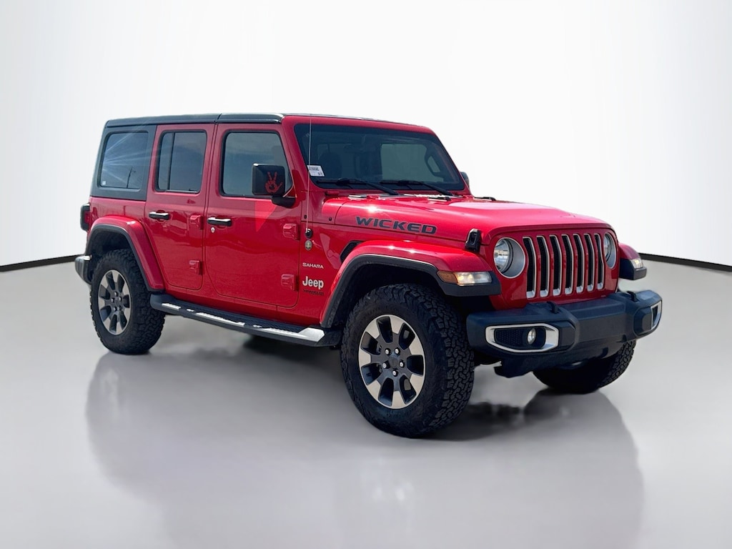 Used 2018 Jeep Wrangler Unlimited Sahara 4x4 Convertible