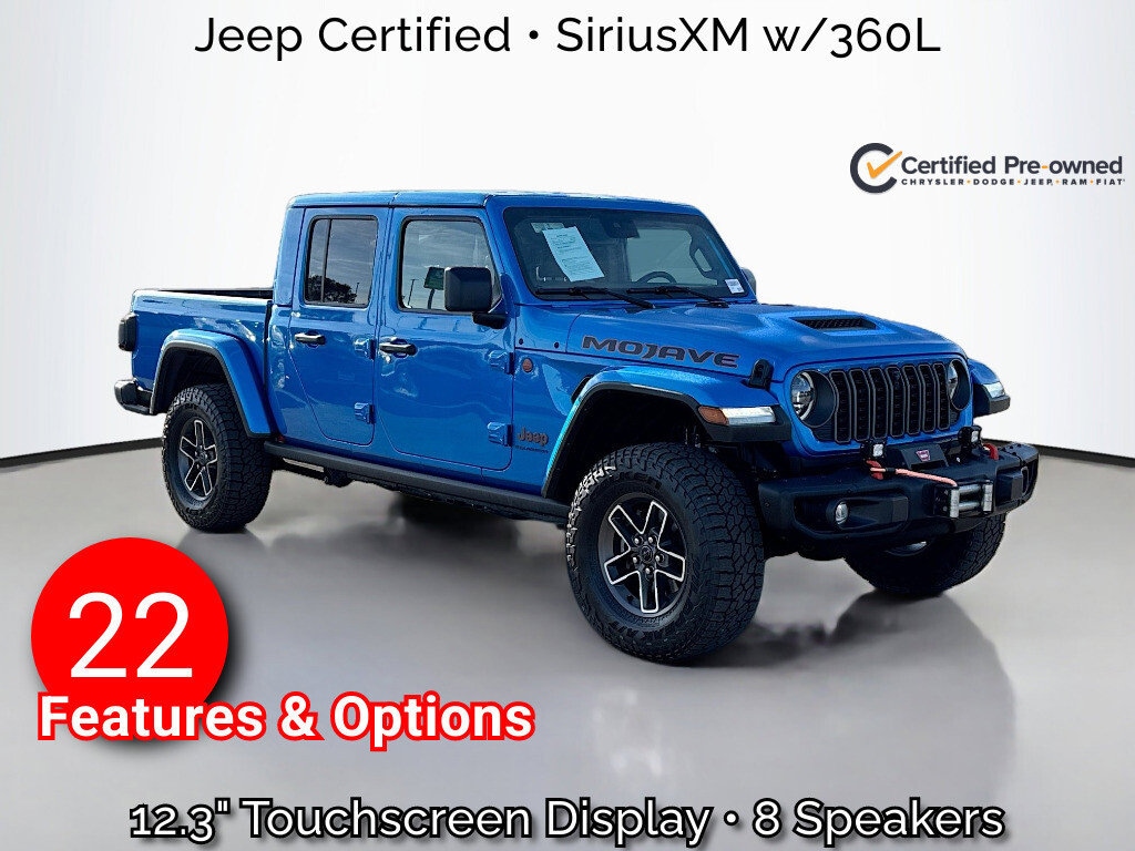 Used 2024 Jeep Gladiator Mojave Crew Cab Pickup