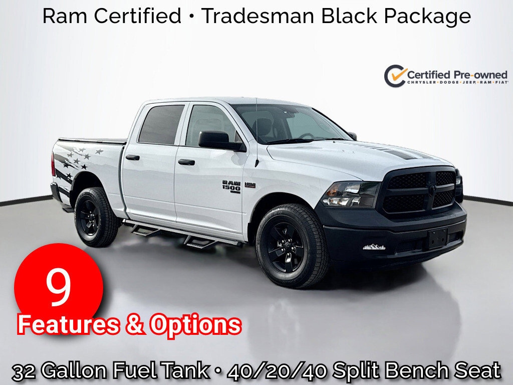 Certified 2024 Ram 1500 Classic Tradesman Crew Cab Pickup