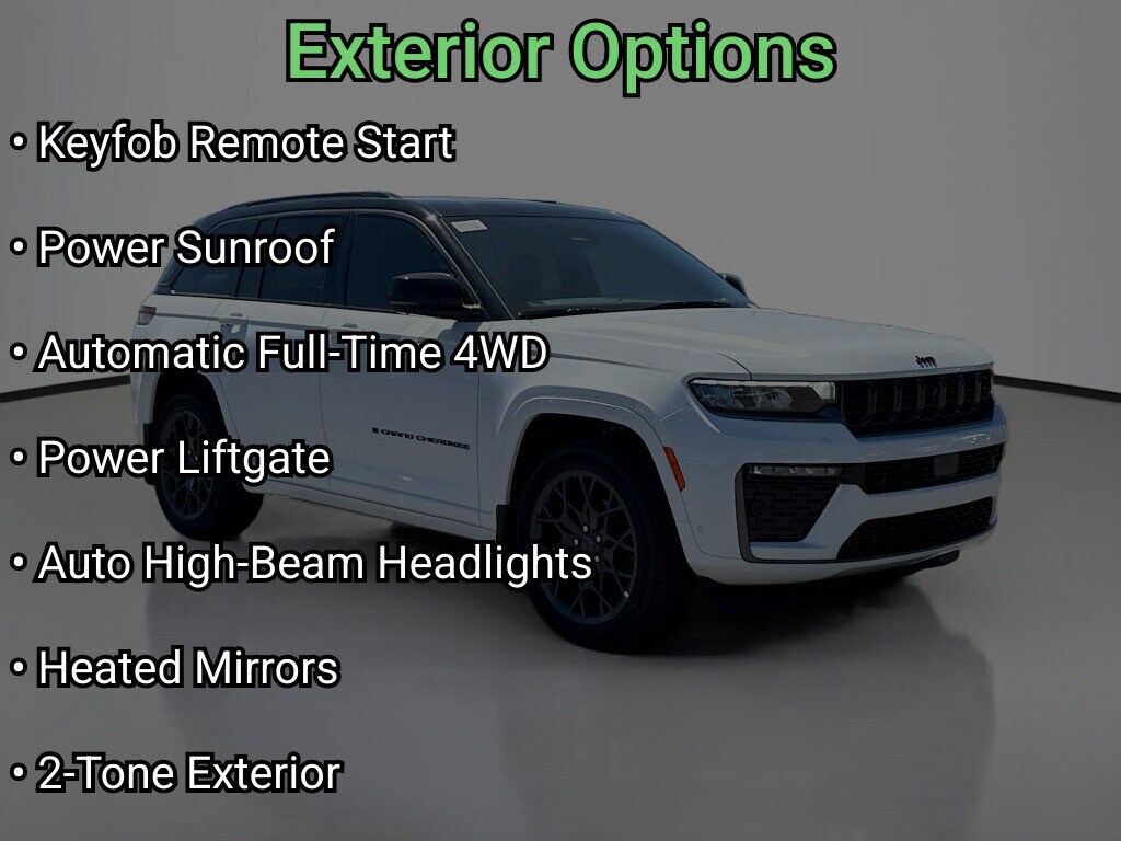 New 2026 Jeep Grand Cherokee Summit Sport Utility