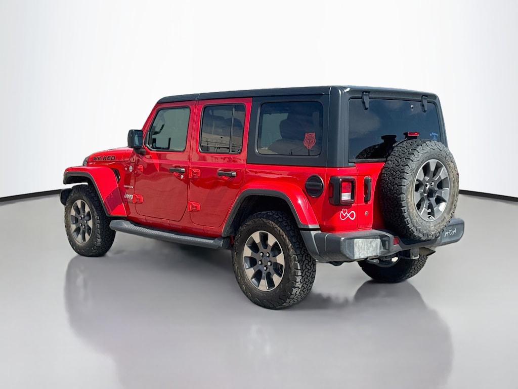 Used 2018 Jeep Wrangler Unlimited Sahara 4x4 Convertible