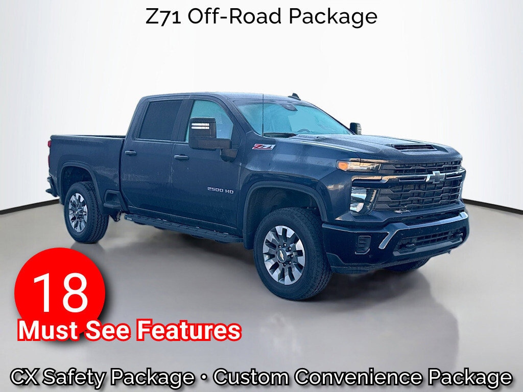 Used 2024 Chevrolet Silverado 2500 HD Custom Crew Cab Pickup