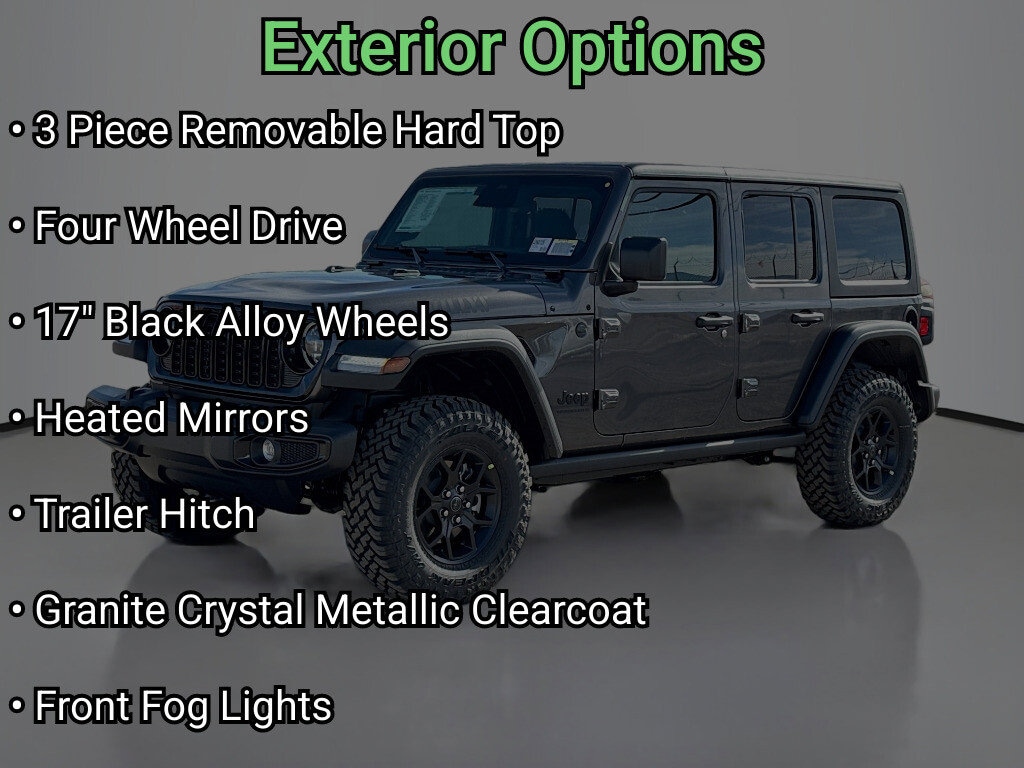 New 2026 Jeep Wrangler Sport Sport Utility