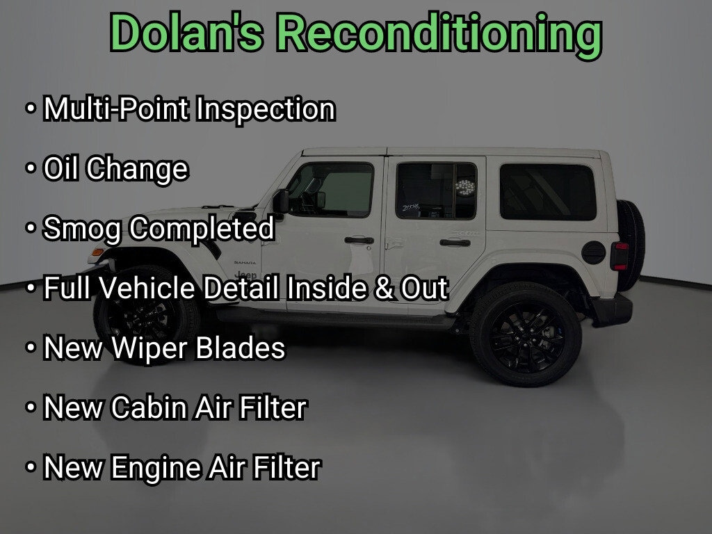 Used 2023 Jeep Wrangler 4xe Sahara Convertible