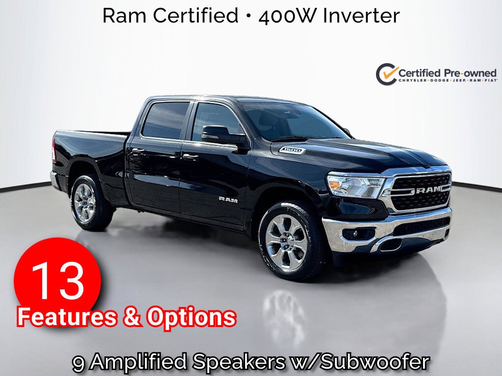 Certified 2023 Ram 1500 Big Horn/Lone Star Crew Cab Pickup