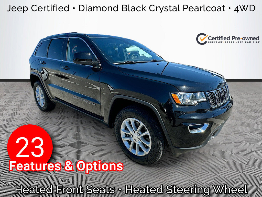 Certified 2021 Jeep Grand Cherokee Laredo X with VIN 1C4RJFAG7MC650337 for sale in Fernley, NV