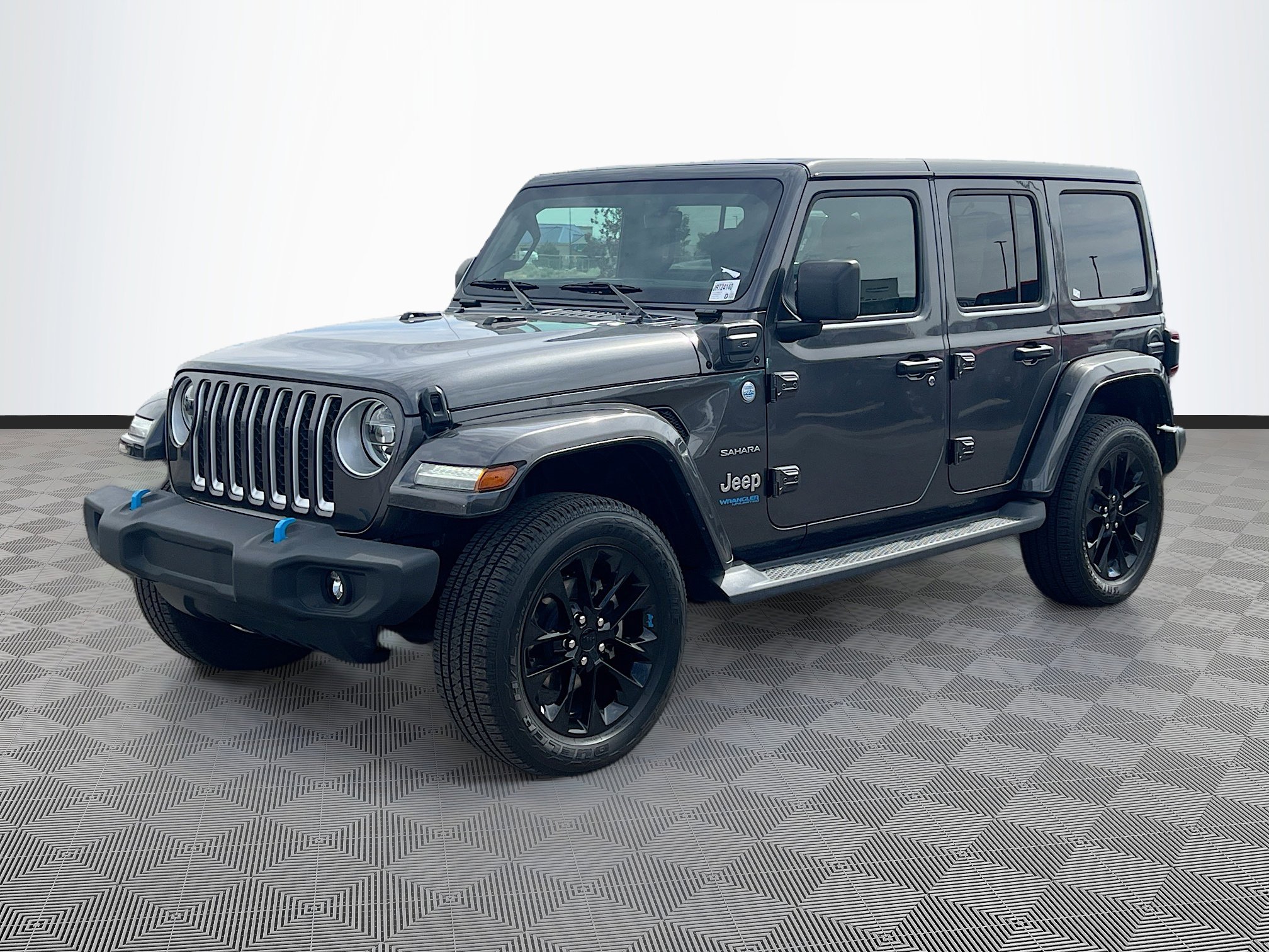 Certified 2022 Jeep Wrangler Unlimited Sahara 4XE with VIN 1C4JJXP62NW106717 for sale in Fernley, NV