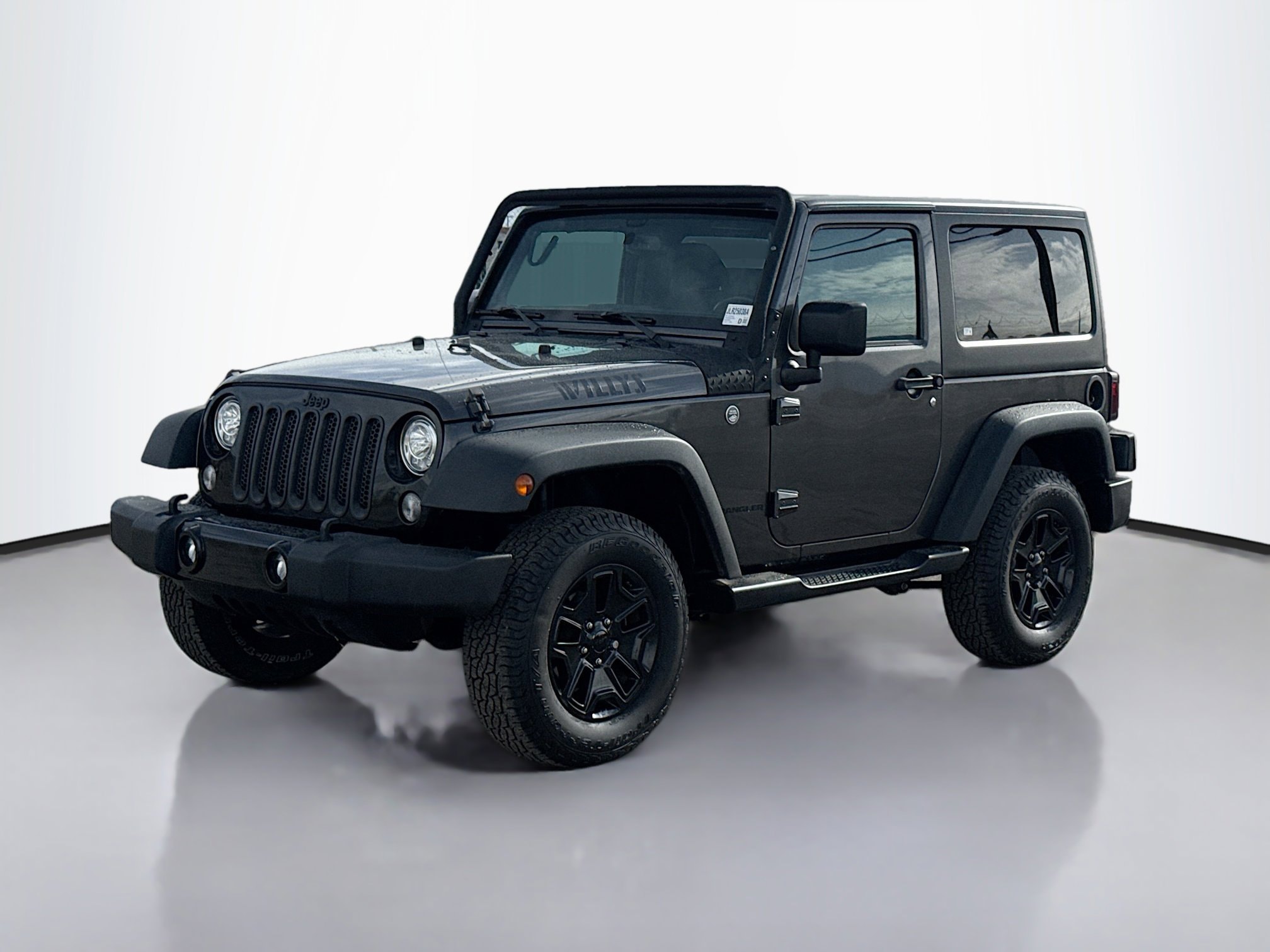 Certified 2017 Jeep Wrangler Willys Wheeler with VIN 1C4AJWAG9HL747249 for sale in Fernley, NV