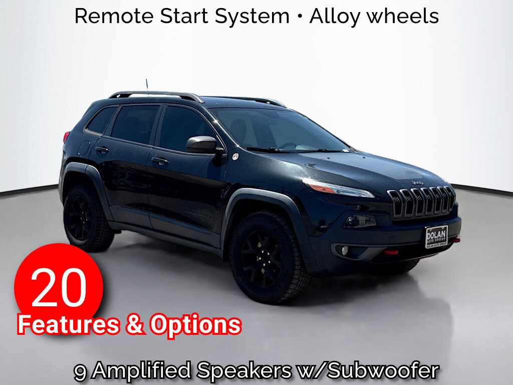 Used 2016 Jeep Cherokee Trailhawk 4x4 Sport Utility