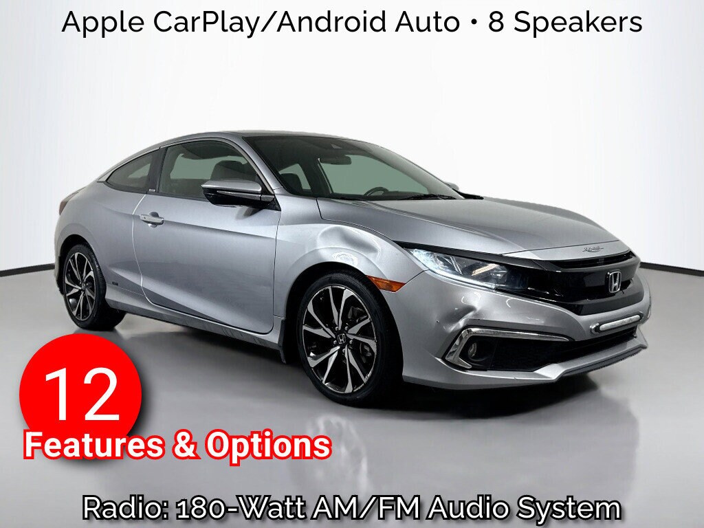 Used 2019 Honda Civic Sport 2dr Car