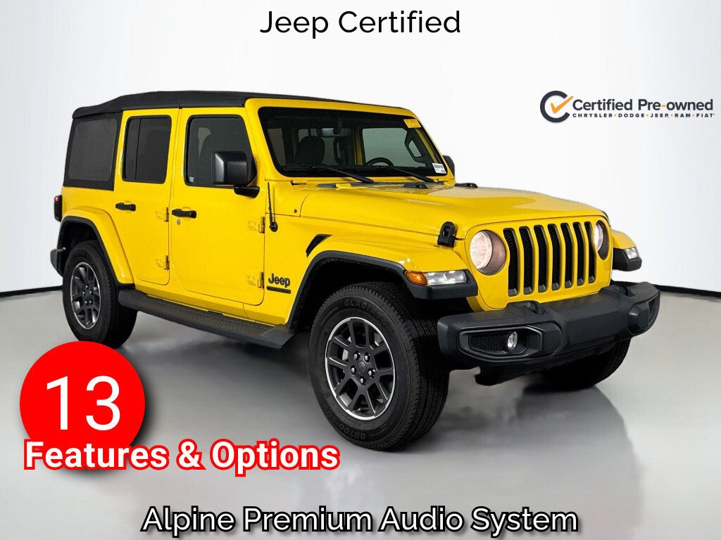 Used 2021 Jeep Wrangler Unlimited Sport Convertible