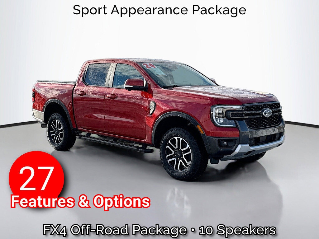 Used 2024 Ford Ranger Lariat Crew Cab Pickup