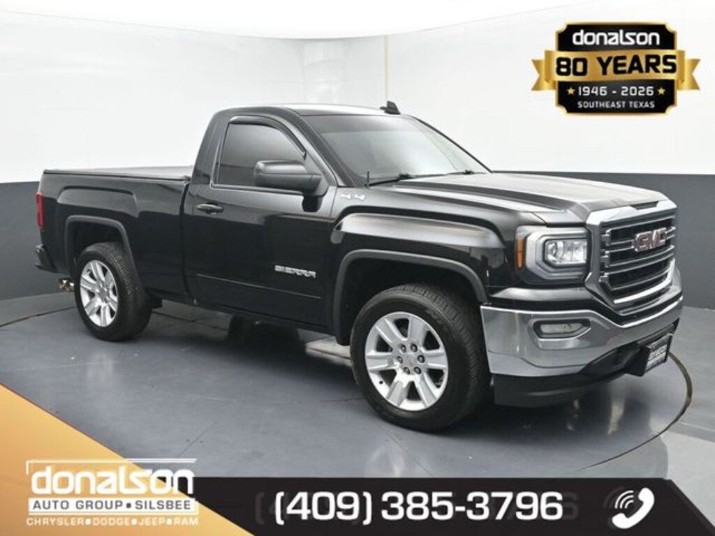 Used 2018 GMC Sierra 1500 SLE Truck Regular Cab