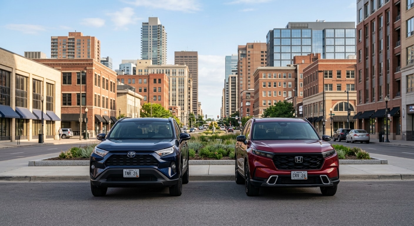 2026 RAV4 and 2026 CR-V