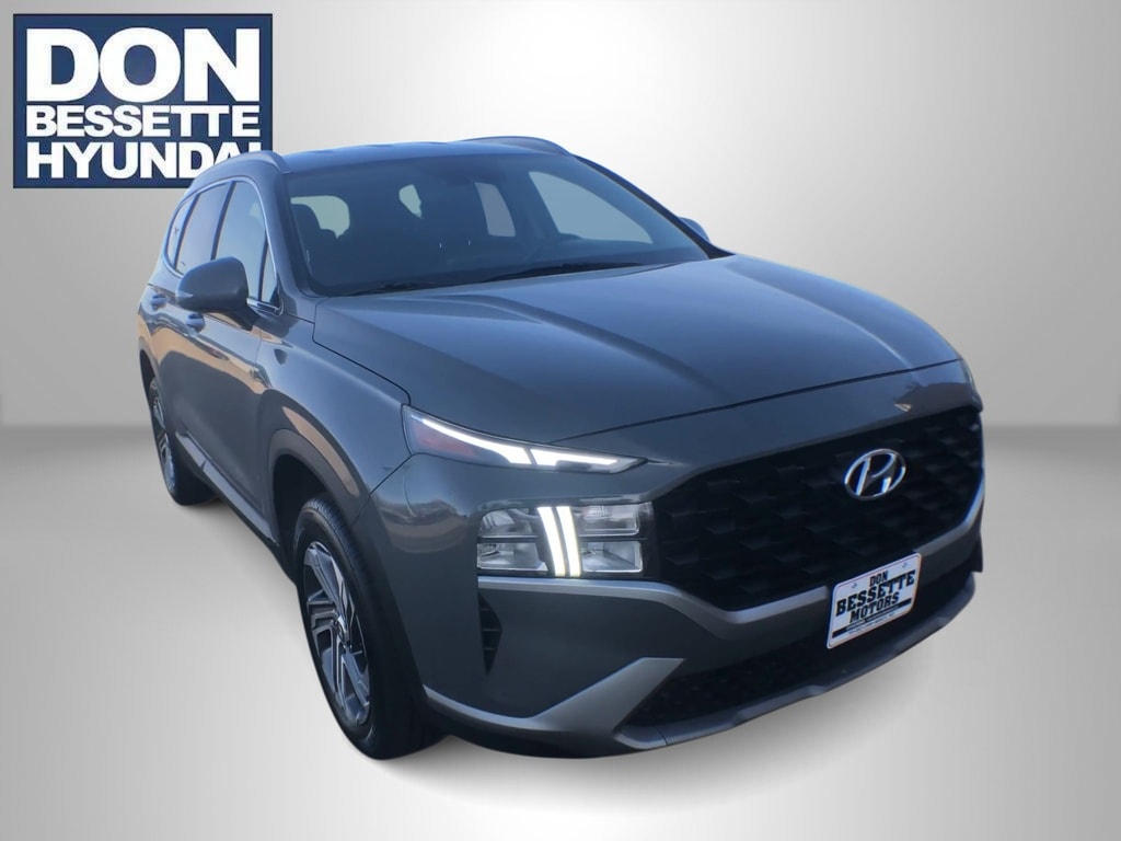 Certified 2023 Hyundai Santa Fe SEL with VIN 5NMS2DAJ2PH549887 for sale in Minot, ND