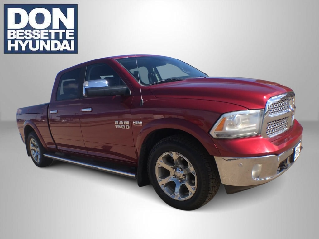 Used 2014 RAM Ram 1500 Pickup Laramie with VIN 1C6RR7VT1ES249399 for sale in Minot, ND