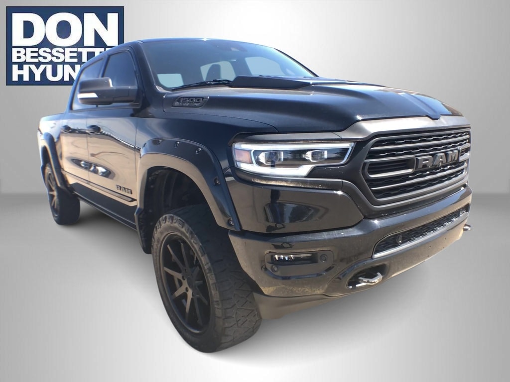 Used 2020 RAM Ram 1500 Pickup Limited with VIN 1C6SRFHT9LN177631 for sale in Minot, ND