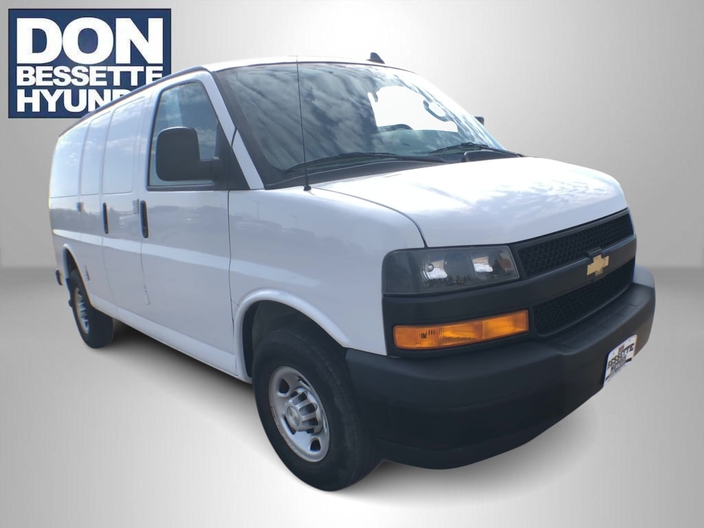 Used 2021 Chevrolet Express Cargo Work Van with VIN 1GCWGAFP5M1208374 for sale in Minot, ND
