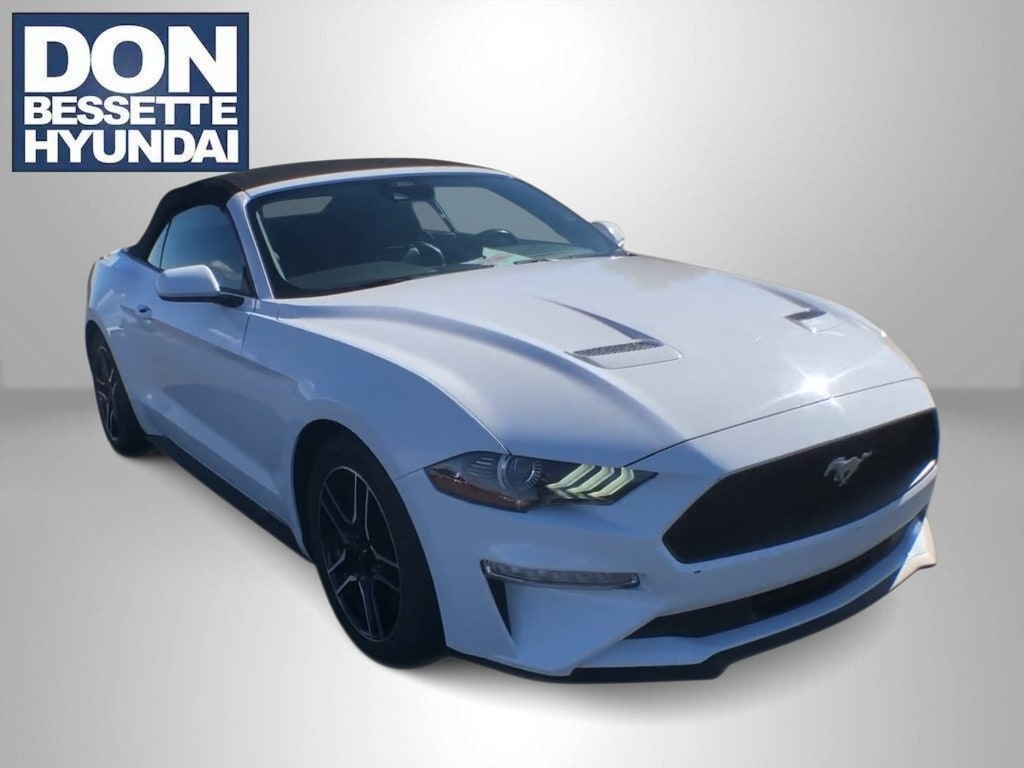 Used 2022 Ford Mustang EcoBoost with VIN 1FATP8UH1N5102690 for sale in Minot, ND