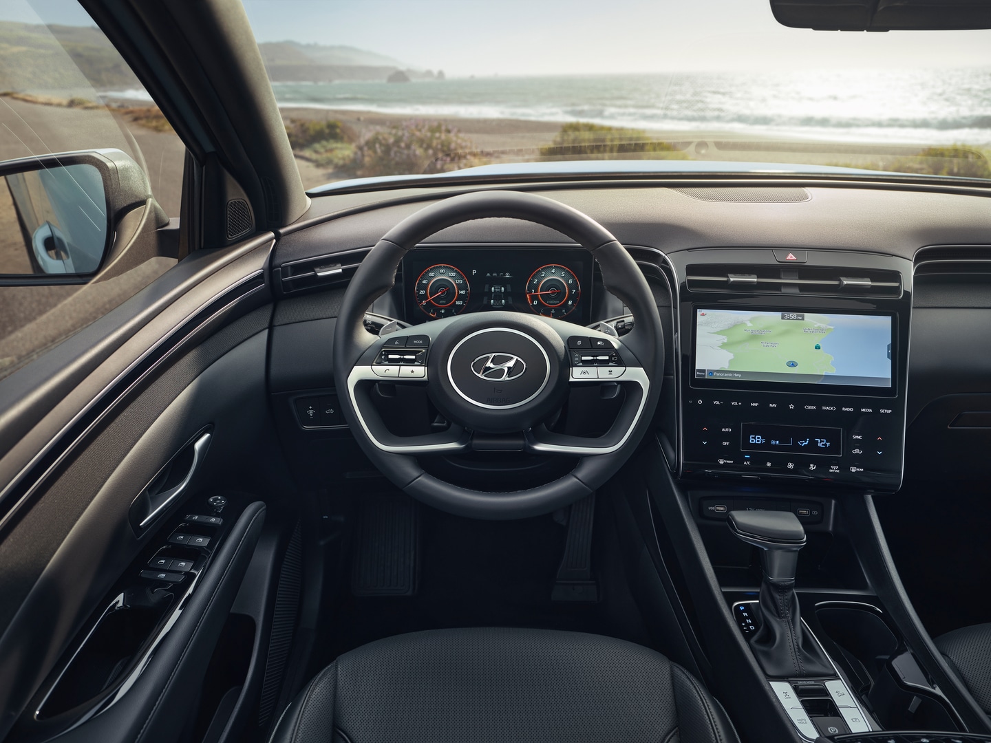 2025 Hyundai Santa Cruz Limited AWD SUV interior