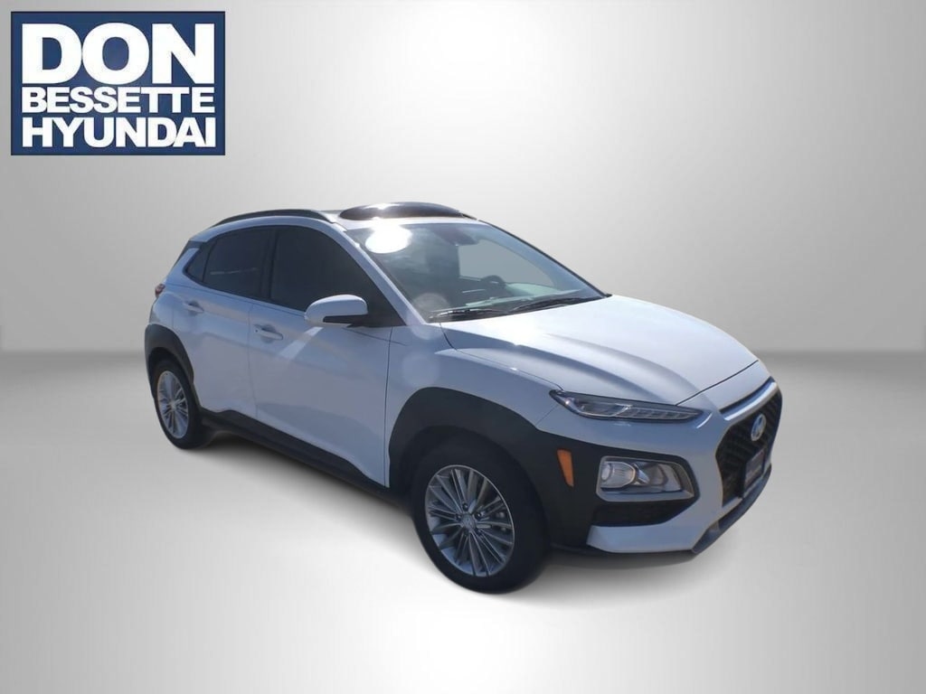 Certified 2021 Hyundai Kona SEL Plus with VIN KM8K62AA0MU618908 for sale in Minot, ND