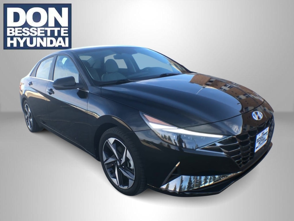 Certified 2023 Hyundai Elantra Limited with VIN KMHLN4AJ1PU036694 for sale in Minot, ND