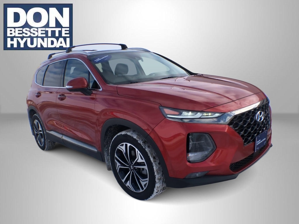 Certified 2020 Hyundai Santa Fe Limited with VIN 5NMS5CAA1LH267199 for sale in Minot, ND