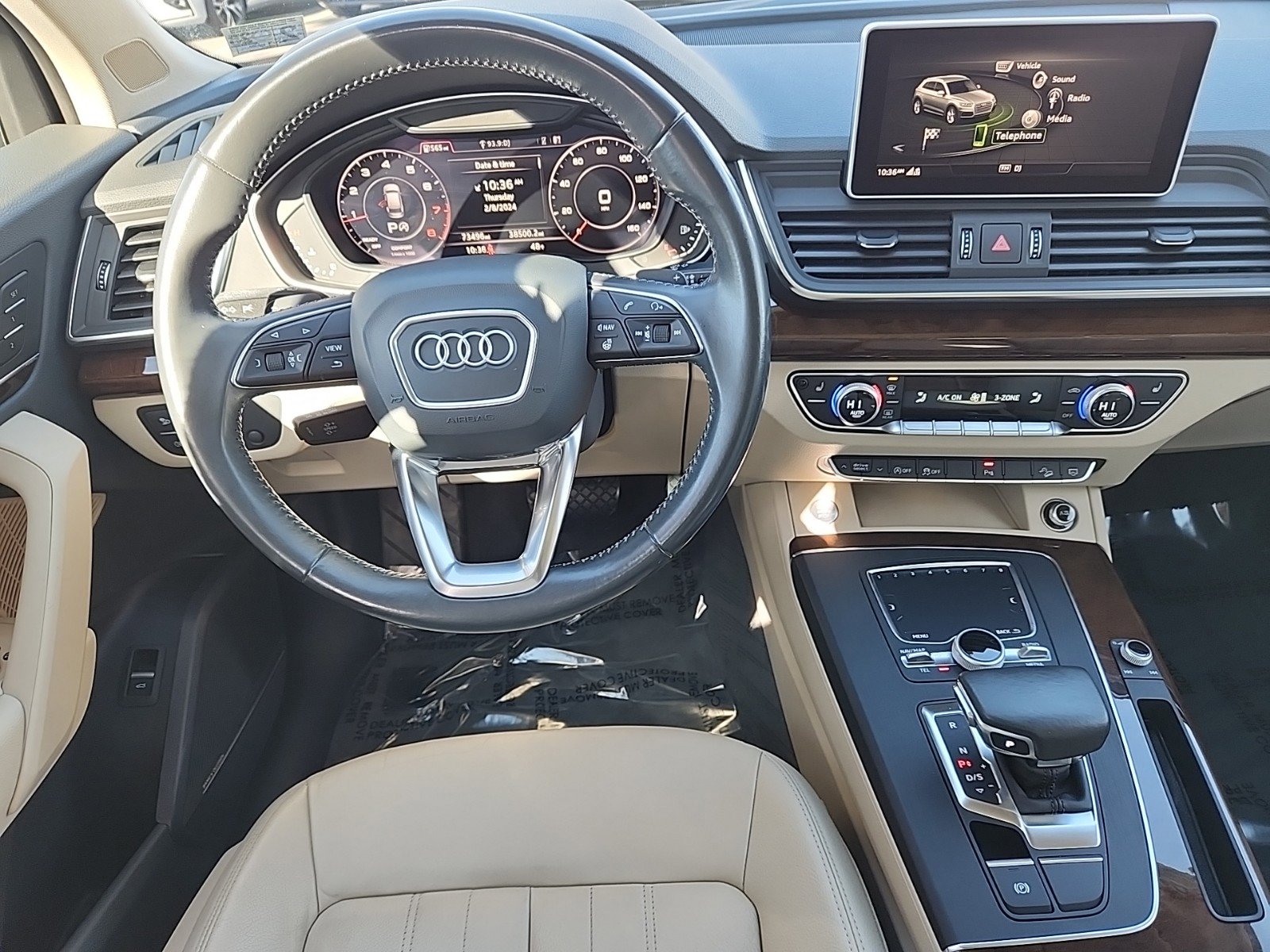 Used 2018 Audi Q5 Premium Plus with VIN WA1BNAFY4J2000452 for sale in Dulles, VA