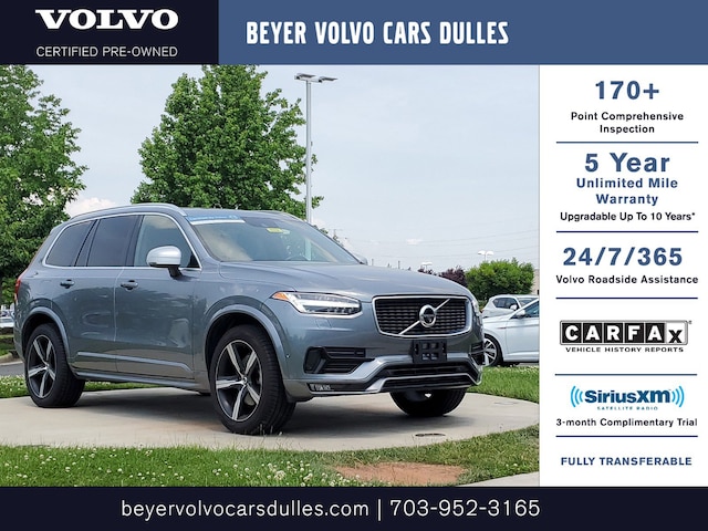 Featured used 2019 Volvo XC90 T6 R-Design T6 AWD R-Design for sale in Dulles, VA