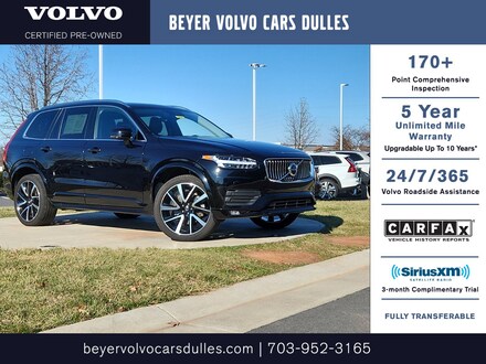 Featured used 2020 Volvo XC90 T6 Momentum T6 AWD Momentum 7 Passenger for sale in Dulles, VA
