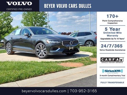 Featured used 2021 Volvo S60 Recharge Plug-In Hybrid T8 Inscription Recharge T8 eAWD PHEV Inscription for sale in Dulles, VA