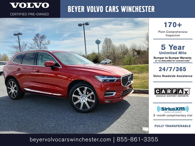 Featured Used 2021 Volvo XC60 T5 Inscription SUV for Sale in Winchester, VA