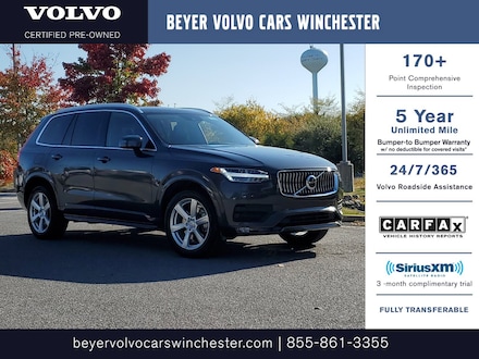 Featured Certified Pre-Owned 2021 Volvo XC90 T6 Momentum 6 Passenger SUV for Sale in Winchester, VA