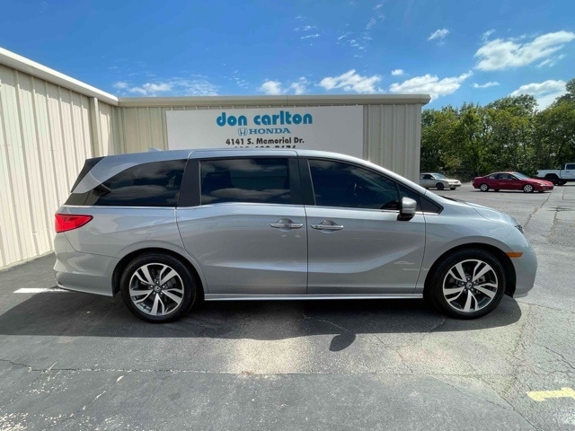 Used 2023 Honda Odyssey Touring with VIN 5FNRL6H89PB016690 for sale in Tulsa, OK