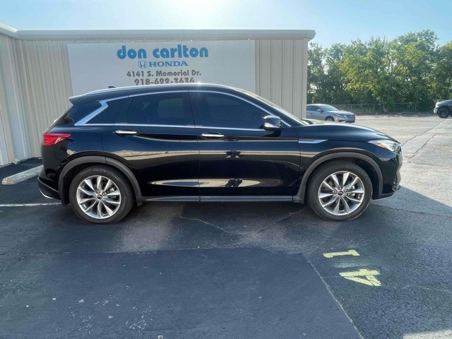 Used 2021 INFINITI QX50 Luxe with VIN 3PCAJ5BA4MF105684 for sale in Tulsa, OK