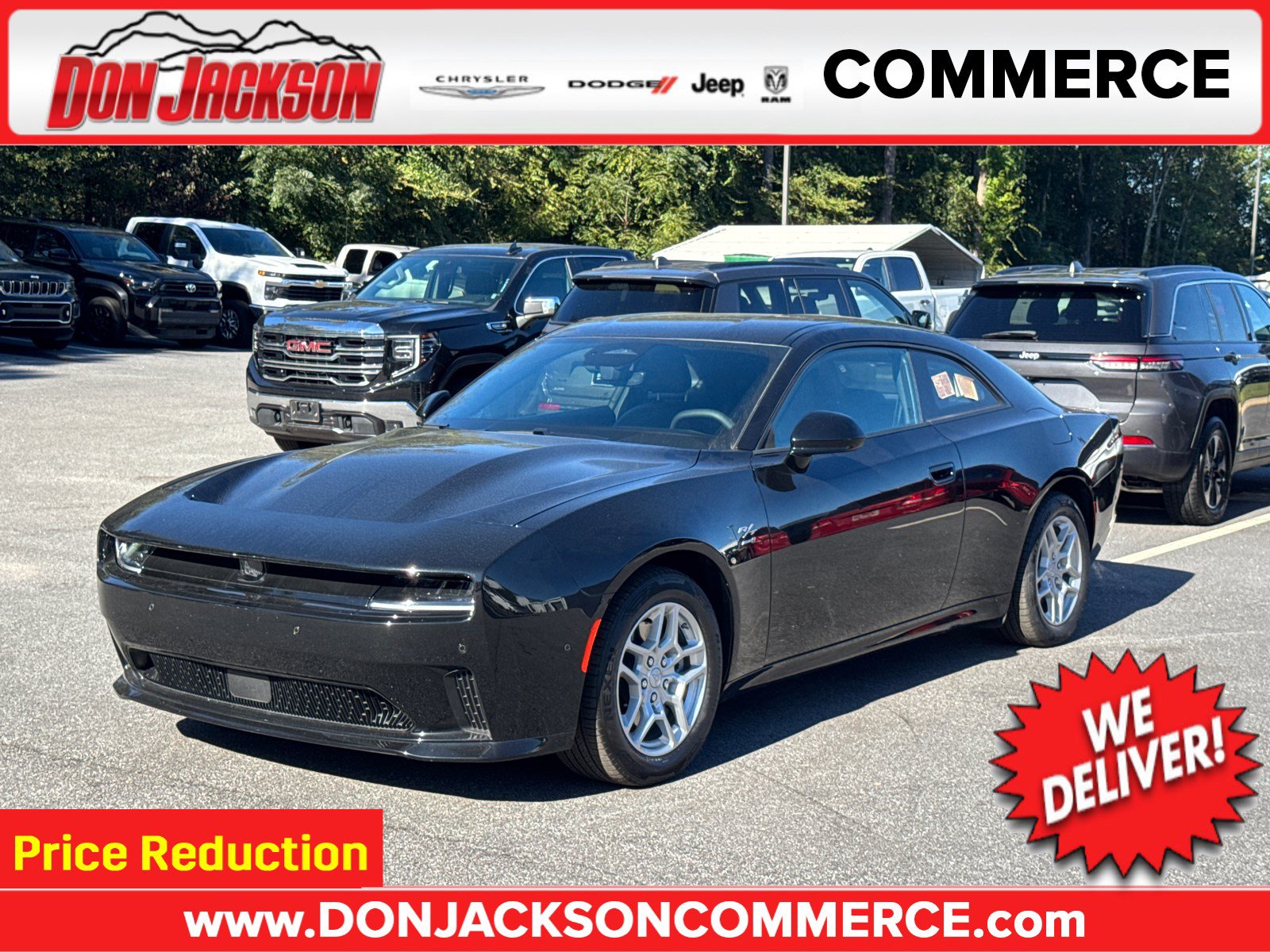Used 2025 Dodge Charger Daytona R/T with VIN 2C3CDBCKXSR563693 for sale in Commerce, GA