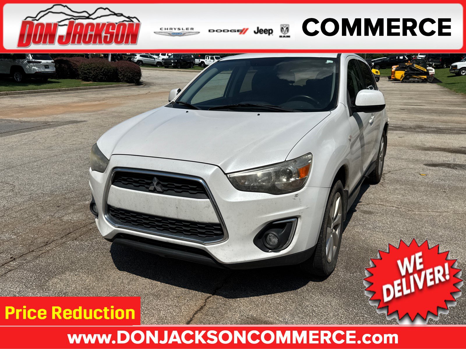 Used 2014 Mitsubishi Outlander Sport SE with VIN 4A4AR4AU9EE023721 for sale in Commerce, GA