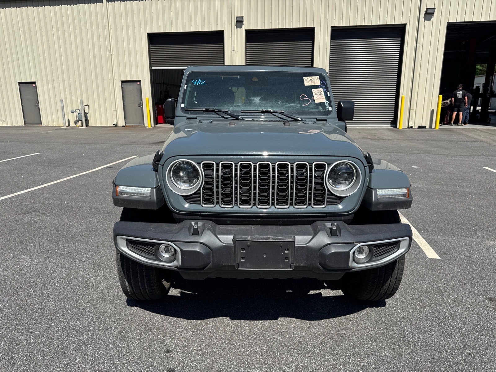 Used 2025 Jeep Wrangler 4xe Sahara 4XE with VIN 1C4RJXP63SW585356 for sale in Commerce, GA