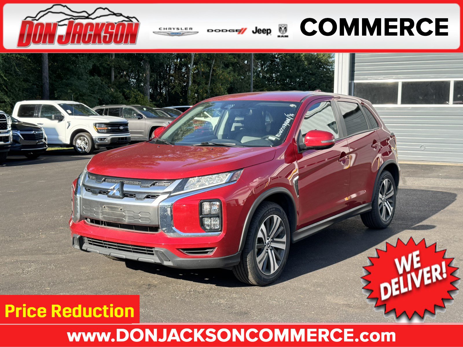 Used 2024 Mitsubishi Outlander Sport SE with VIN JA4ARUAU2RU005770 for sale in Commerce, GA