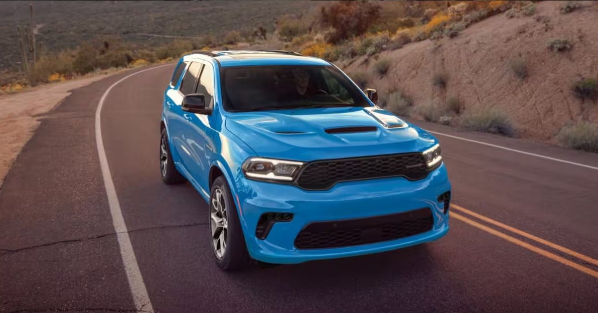 2026 Dodge Durango - Driving on a road