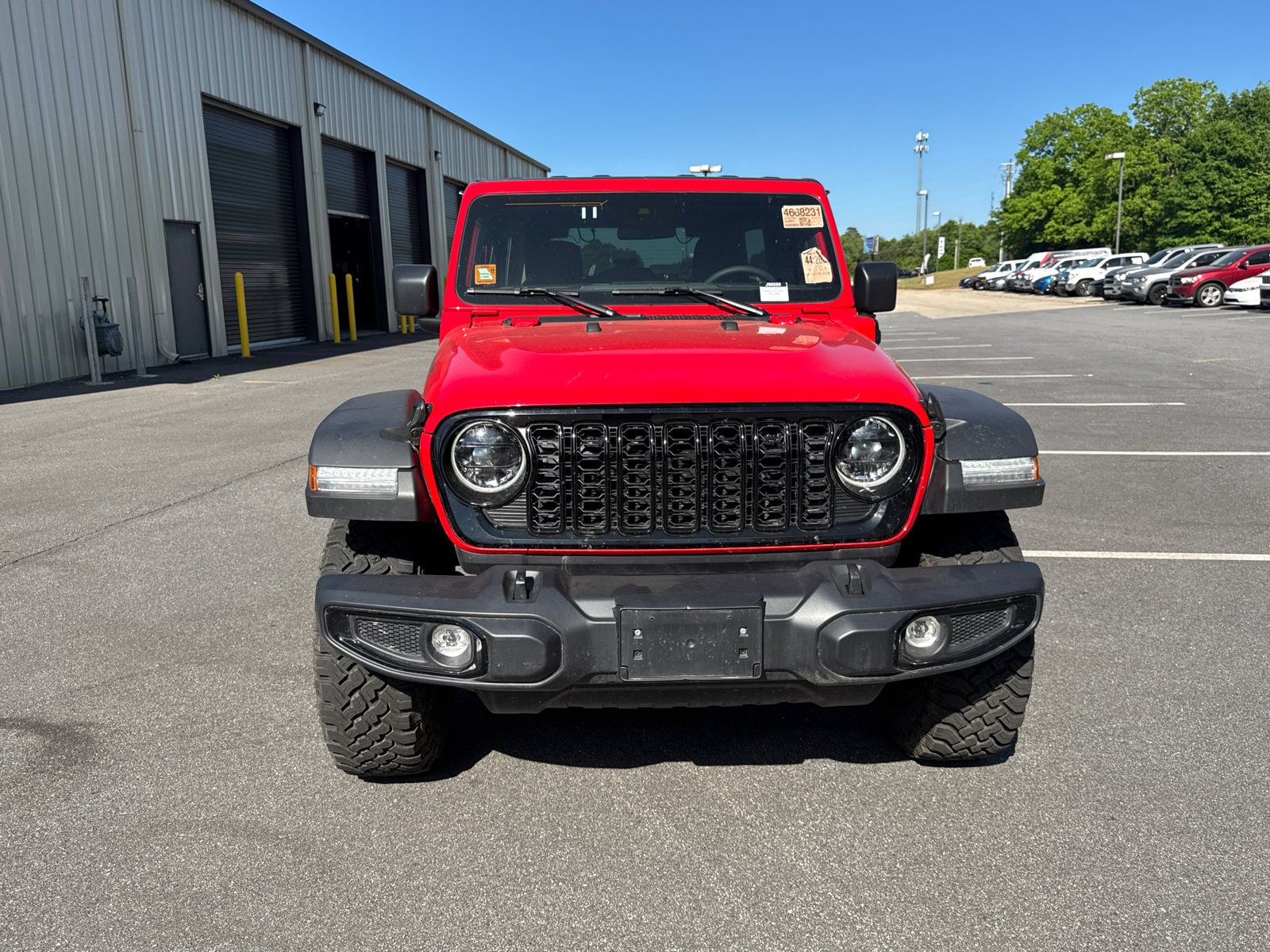 Used 2025 Jeep Wrangler 4xe Willys 4XE with VIN 1C4RJXN65SW579688 for sale in Commerce, GA