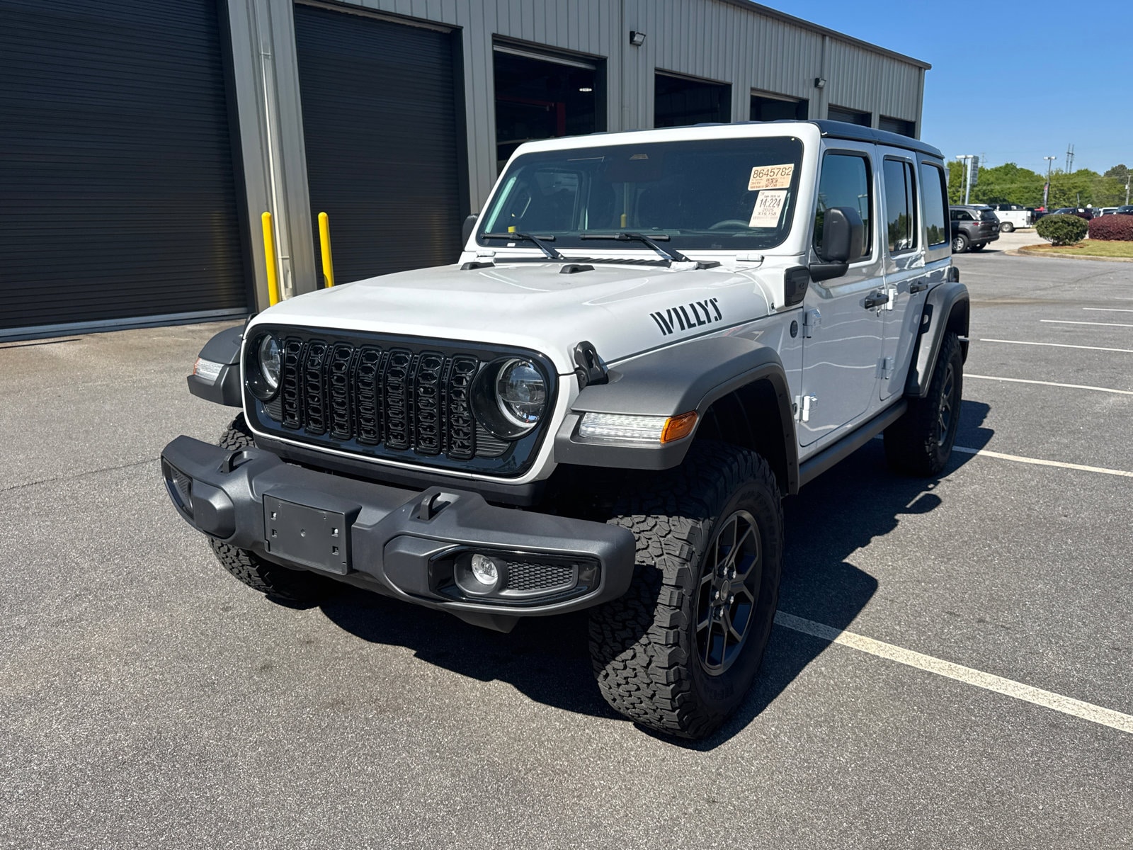 Used 2025 Jeep Wrangler 4xe Willys 4XE with VIN 1C4RJXN61SW579851 for sale in Commerce, GA