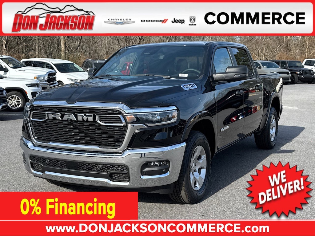 New 2025 Ram 1500 BIG HORN CREW CAB 4X4 5'7 BOX Pickup