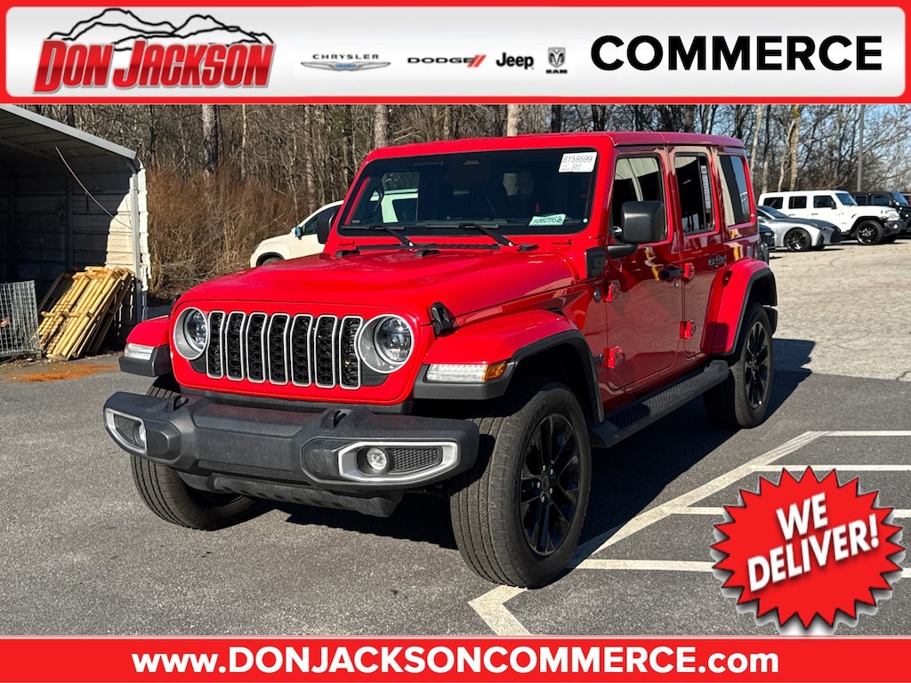 Used 2025 Jeep Wrangler 4xe Sahara SUV