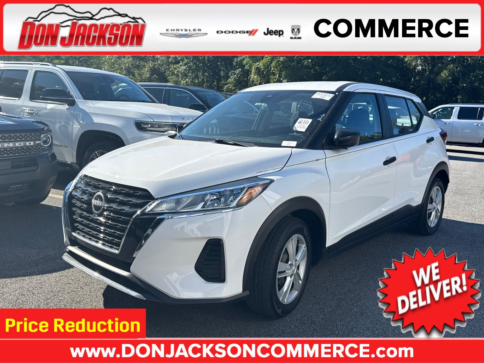 Used 2024 Nissan Kicks S with VIN 3N1CP5BV6RL494608 for sale in Commerce, GA
